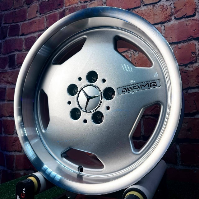Monoblok Mercedes R16 j8 5x112 Et 30 CB66.6 Полированный полностью   