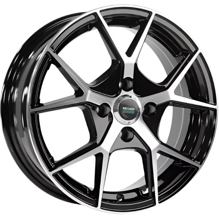 Megami MGM-18FF 6x15 4*100 ET40 DIA67.1 BKF Литой