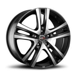 MAK Aria 9.5x20 5*127 ET45 DIA71.6 Gunmetal Mirror Face Литой