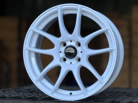 Литые диски WORK CR KIWAMI WHITE 16" 4x100 ET35 7J D73.1