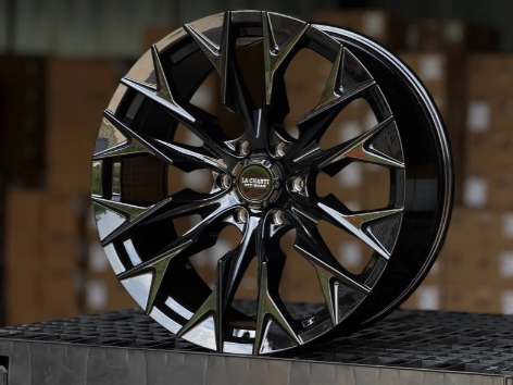 Литые диски Fuel Flame GLOSS BLACK 22” 6x139.7 ET18 10J D77.9