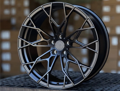 Кованые диски TITAN FORGED BMW NEW 3/4/5/8 X3/X4 SATIN BLACK 20” 5x112 ET25/37 8.5/9.5J D66.6