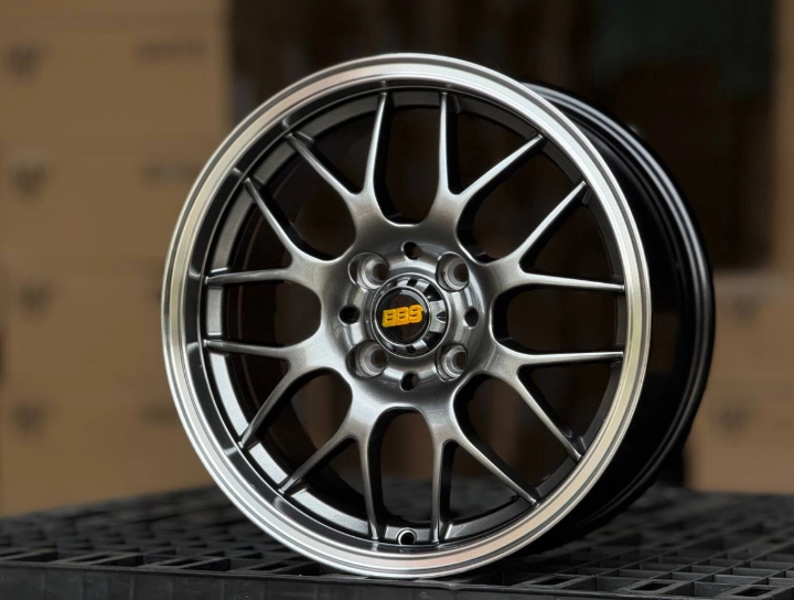 Литые диски BBS STYLE 5357 15, 4x100, HYPER BLACK (ET: 35, DIA: 73.1, W: 7)