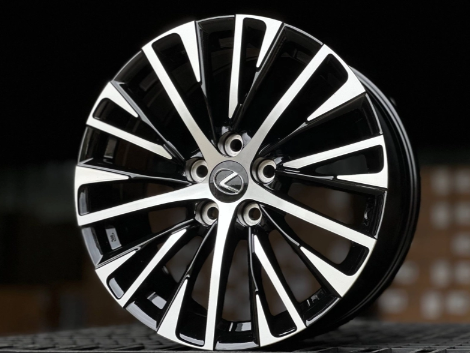 Литые диски Toyota/Lexus FlowForming GLOSS BLACK FACE 18" 5x114.3 ET45 8J D60.1