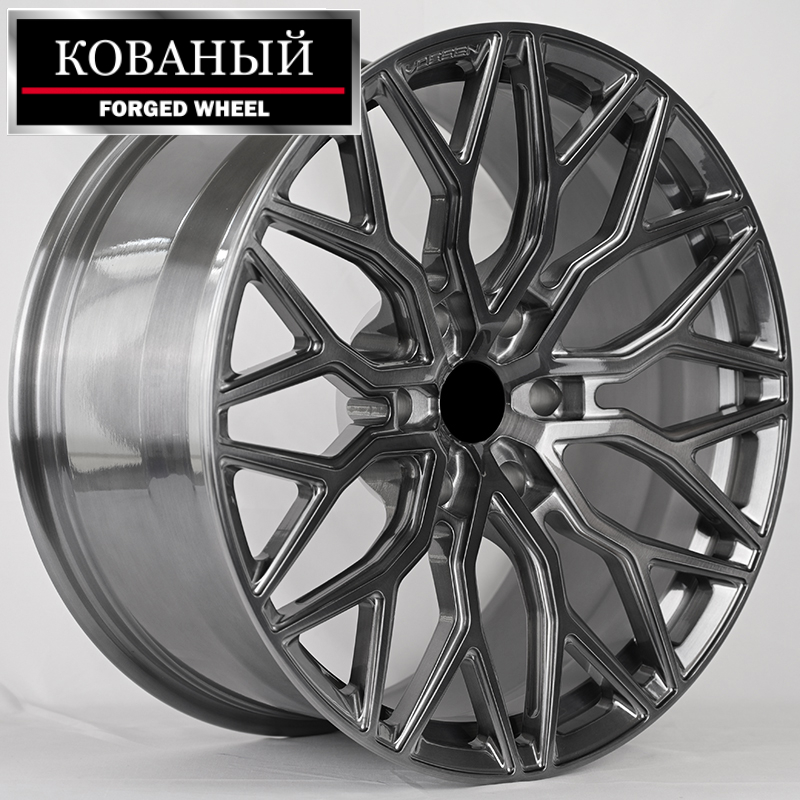 Диски RGW Wheels RGW914 9.5x20/6x139.7 D106.2 ET15 Brusched Black