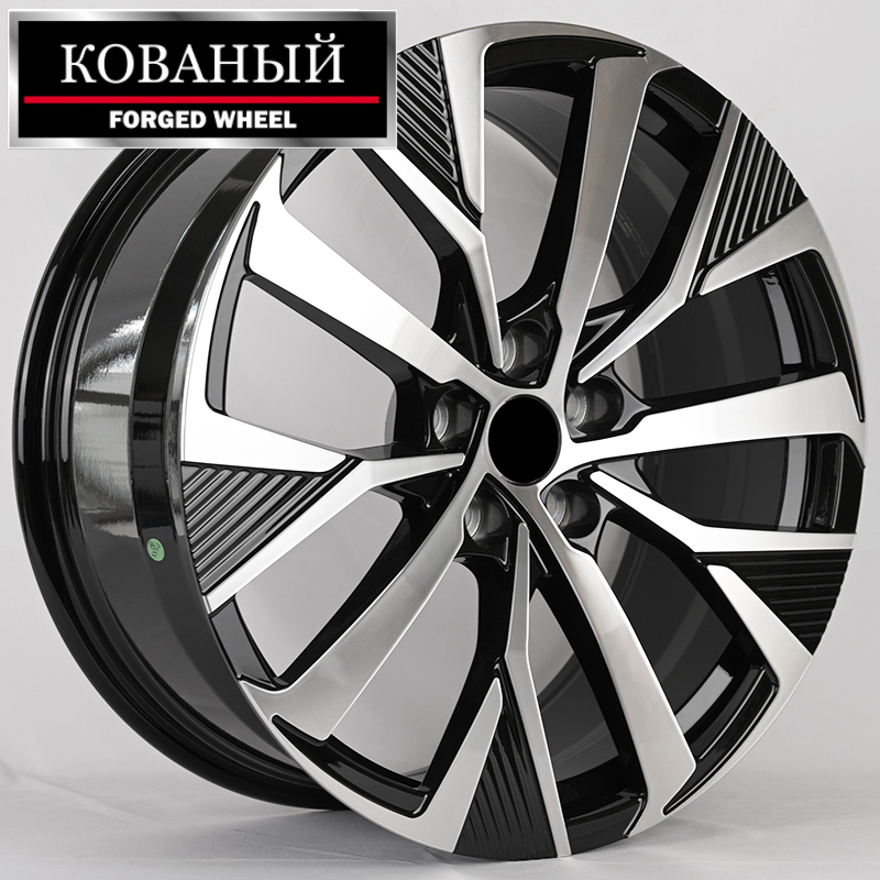 Диски RGW Wheels RGW341 8.5x20/5x120 D60.1 ET38 Black Machine Face