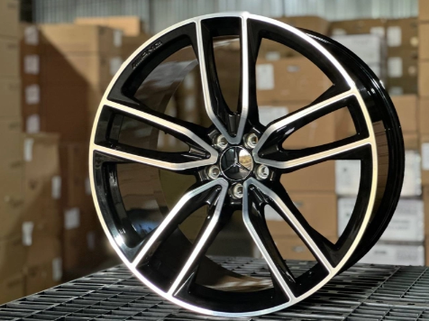 Кованые диски MERCEDES NEW GLS/GLE GLOSS BLACK FACE 23” 5x112 ET45/47 10/11.5J D66.6