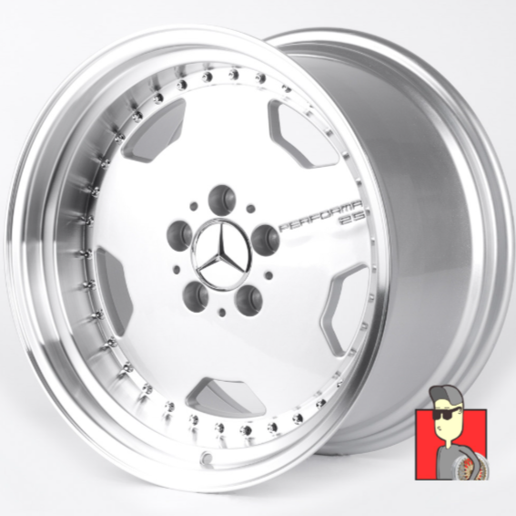 Комплект дисков Mercedes-benz 17x8/9.5 et25 5x112 d66.6