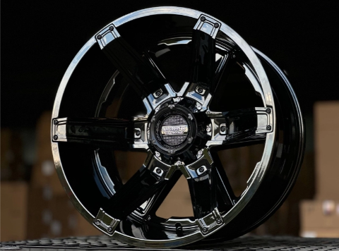 Литые диски LA CHANTI GLOSS BLACK 22” 6x139.7 ET-44 12J D77.9