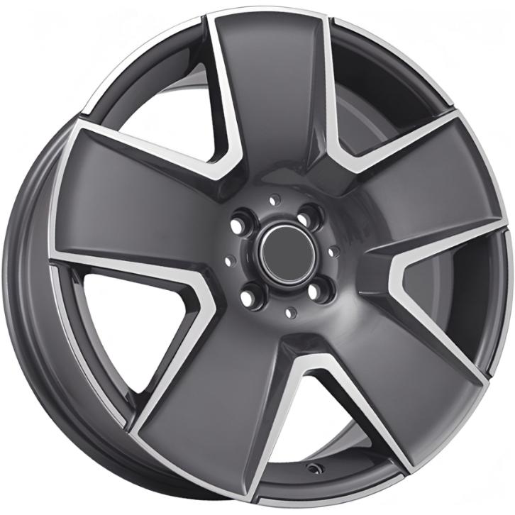 Kipardo KF61 7.5x17 4*100 ET40 DIA73.1 Gunmetal Machine Face Литой