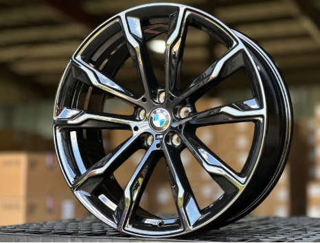 Литые диски BMW 699M FlowForming GLOSS BLACK 20” 5x112 ET27/43 8/9.5J D66.6