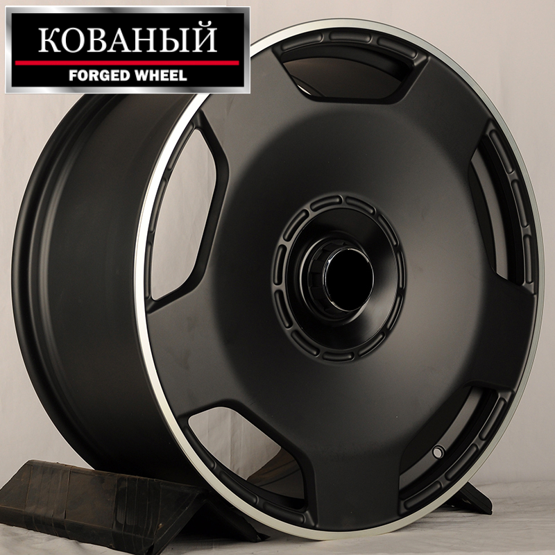Диски RGW Wheels S3192502-79 10.0x22/5x112 D66.56 ET45 Matt Black Machined Lip