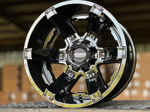 Литые диски XF OFF ROAD GLOSS BLACK 20” 6x135 ET-44 12J D87.1