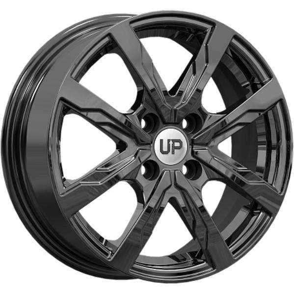 WUP UP122 6x15 4*100 ET37 DIA60.1 New Black Литой