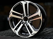 Литые диски PEGOUET FORD 5416 GLOSS BLACK FACE 15” 4X108 ET20 6.5J D65.1