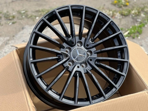 Литые диски MERCEDES 8337R/F 18, 5x112, GLOSS BLACK (ET: 35, DIA: 66.6, W: 8.5)