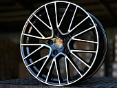 Литые диски PORSCHE FlowForming GLOSS BLACK FACE 21” 5x130 ET46 9.5J D71.6