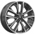 K&K КР012 7x18 5*108 ET36 DIA65.1 Diamond black gris Литой