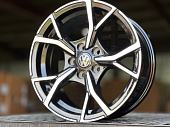 Литые диски Volkswagen GLOSS BLACK FACE 15” 5x100 ET35 6.5J D57.1