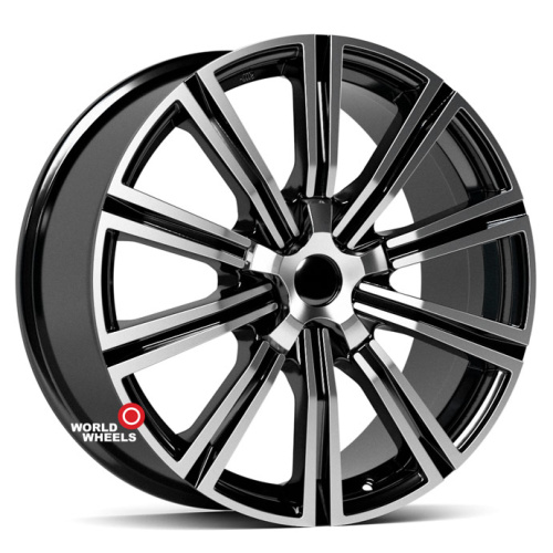 Koko 334 OEM R20 8.5х20 5*150 ET50 DIA110.5 Black Machined (BP) Литой