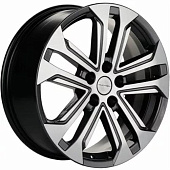 Khomen KHW 1803 7x18 5*112 ET43 DIA57.1 Gray-FP Литой