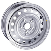 ТЗСК Renault Logan 5.5x14 4*100 ET43 DIA60.1 Silver Штампованный