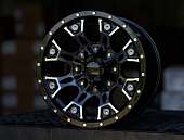 Литые диски OFFROAD GLOSS BLACK FACE 15” 5x139.7 ET0 8J D108.1