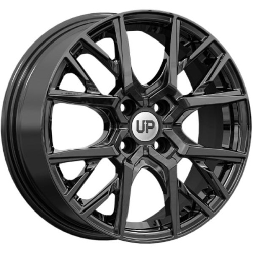 Wheels UP UP124 6.5x16 4*108 ET37.5 DIA63.3 New Black Литой