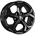 Khomen KHW 1606 6.5x16 5*114.3 ET46 DIA67.1 Black Литой
