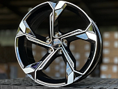 Литые диски Audi FlowForming GLOSS BLACK FACE 19” 5x112 ET35 8.5J D66.6