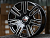Литые диски CADILLAC LOSS BLACK FACE 24”, сверловка 6x135