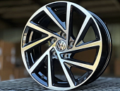 Литые диски Volkswagen GLOSS BLACK FACE 16” 5x112 ET35 7J D57.1