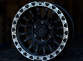 Литые диски FUEL OFF ROAD 177210 MATTE BLACK 17” 6x139.7 ET0 8.5J D110.1