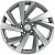 Khomen KHW 1801 7.5x18 5*114.3 ET45 DIA66.1 Gray-FP Литой