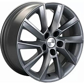 Khomen KHW 1507 6x15 5*105 ET39 DIA56.6 Gray Литой