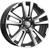 iFree КС874 6.5x17 4*100 ET43 DIA60.1 Блэк Джек Литой