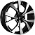 Khomen KHW 1906 7x19 5*112 ET43 DIA57.1 Black-FP Литой