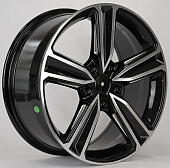 Диски IWheel VW188 8.0x18/5x120 D65.1 ET42 Gloss Black Machined Face + Milling Window