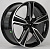 Диски IWheel VW188 7.5x17/5x120 D65.1 ET42 Gloss Black Machined Face + Milling Window