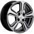 Khomen KHW 1502 6x15 4*100 ET50 DIA60.1 G-Silver Литой