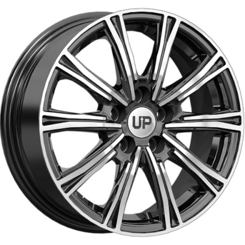 Wheels UP UP123 6x15 5*114.3 ET39 DIA67.1 New Black Литой