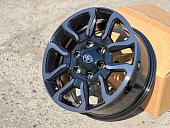 Литые диски TOYOTA 1103 17, 6x139.7, GLOSS BLACK BRUSHED DARK LAQUE (ET: 25, DIA: 106.1, W: 7.5)