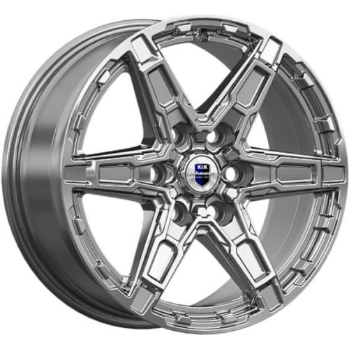 K&K Дистрикт 8x18 6*114.3 ET42 DIA66.1 Дарк платинум Литой