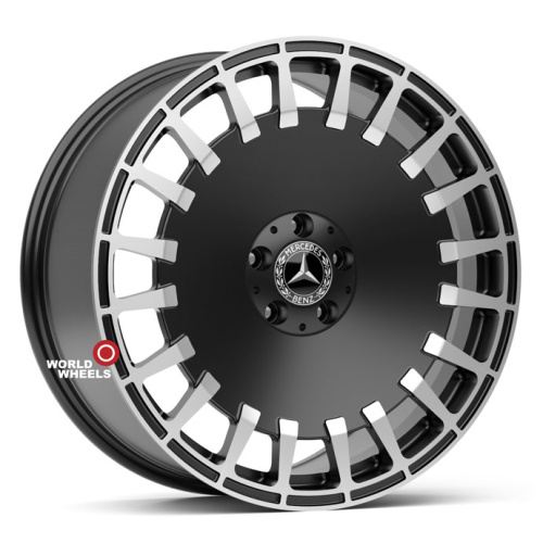Koko FF 251 OEM R19 8.5х19 5*112 ET43 DIA66.6 Matt Black Machined (MBP) Литой