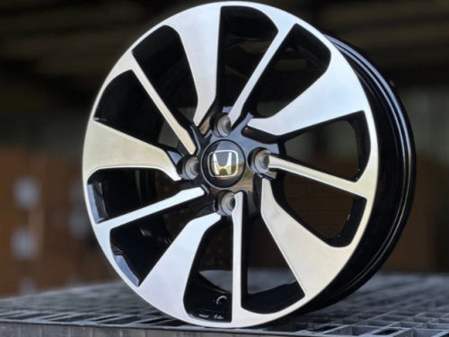 Литые диски HONDA OEM 15, 4x100, GLOSS BLACK FACE (ET: 40, DIA: 56.1, W: 6)