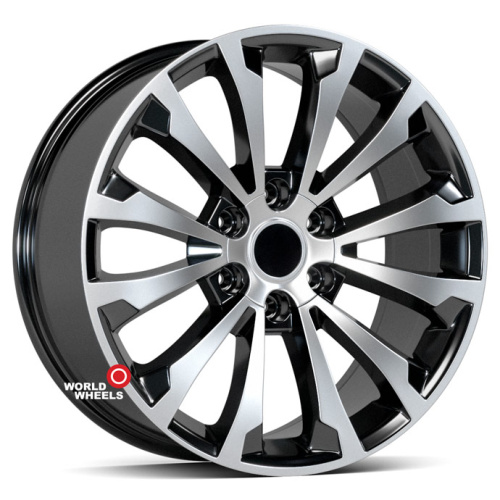 Koko 337 OEM R20 8.5х20 6*139.7 ET30 DIA106.1 Black Machined (BP) Литой