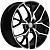 Khomen KHW 2012 8x20 5*114.3 ET45 DIA64.1 Black-FP Литой