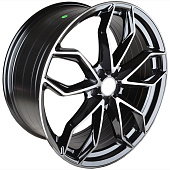 Диски Powcan 3S104A 9.5x21/5x114.3 D67.1 ET44 MB+Black Coating