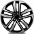 Khomen KHW 1612 6.5x16 5*100 ET39 DIA57.1 Black-FP Литой