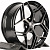 Диски Tisli Blade 8.5x20/5x112 D66.6 ET25 Gloss Black Brush With Dark Tint